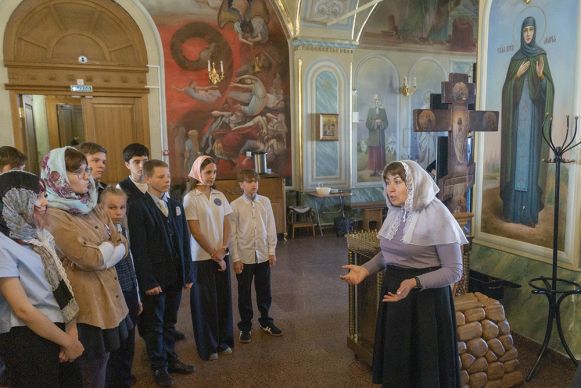 Экскурсия школьников в храм Новости Сормовского благочиния