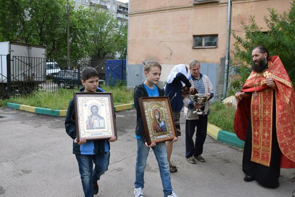 Молебен и освящение здания православной гимназии