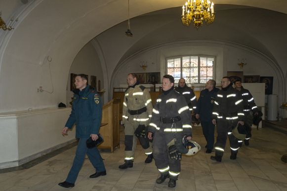 Спасатели в храме Новости Сормовского благочиния