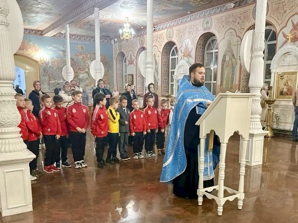 Молебен перед соревнованиями Новости Сормовского благочиния