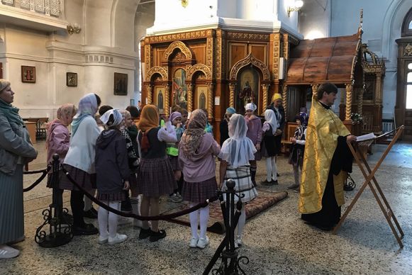 Экскурсия и молебен в храме Новости Сормовского благочиния