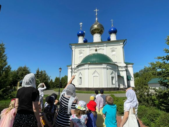 Детский сад в православном храме Новости Сормовского благочиния