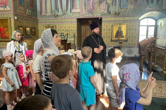 На экскурсии в храме Новости Сормовского благочиния