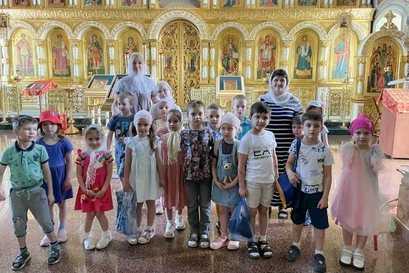 Дошкольники на экскурсии в храме Новости Сормовского благочиния