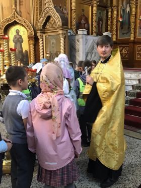 Школьники в храме Новости Сормовского благочиния