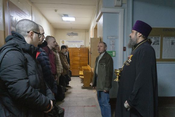 Отправка призывников Новости Сормовского благочиния