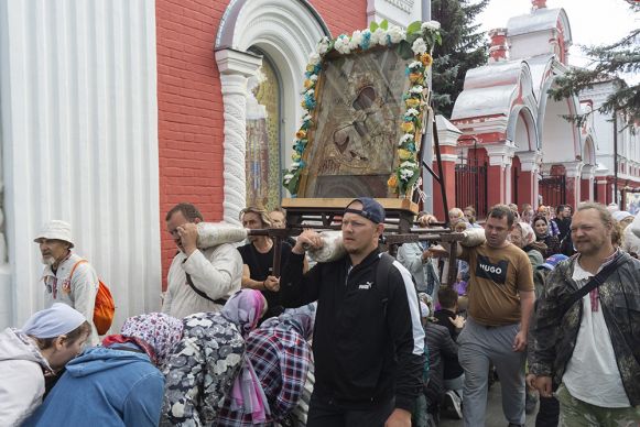 Крестный ход с Оранской в Сормове Новости Сормовского благочиния