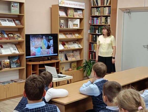 Интерактивная беседа в библиотеке Новости Сормовского благочиния