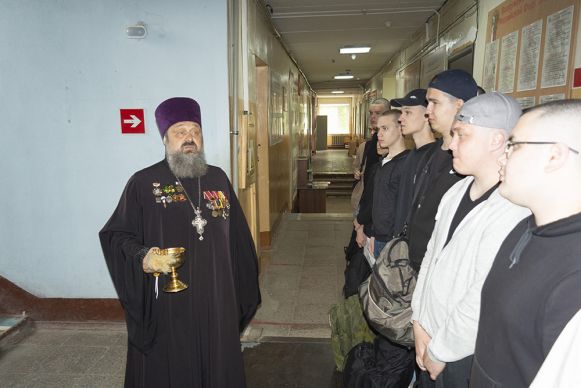 Отправка призывников Новости Сормовского благочиния