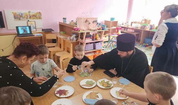 занятие в детском саду Покров Новости Сормовского благочиния