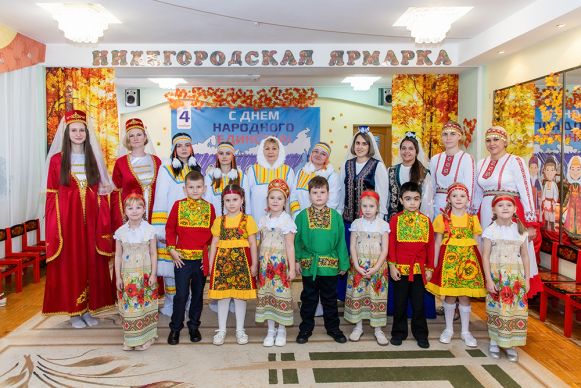 Народное единство в детсаду Новости Сормовского благочиния
