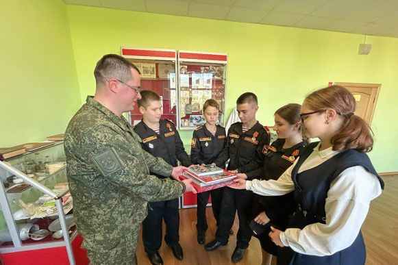 Ветеран СВО в Сормовской православной гимназии Новости Сормовского благочиния