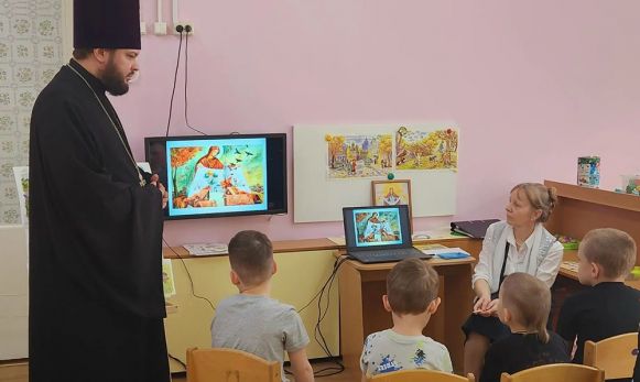 Занятие в детском саду Покров Новости Сормовского благочиния