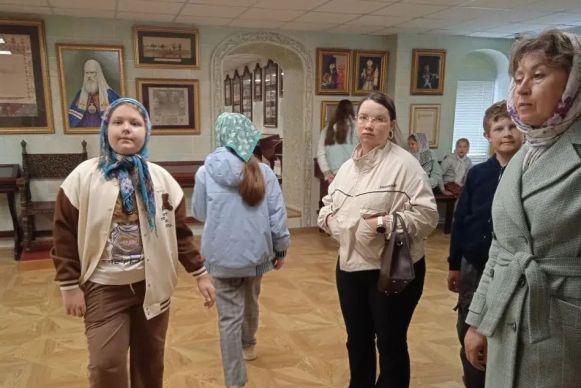 Школьники в церковном музее Новости Сормовского благочиния