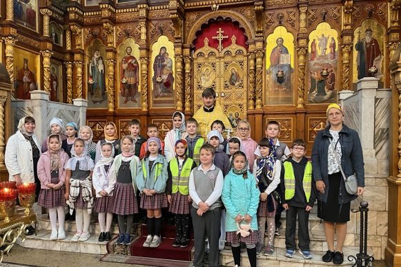 Дети в храме Новости Сормовского благочиния