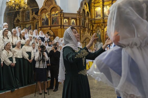Детский хоровой собор на Пасху Новости Сормовского благочиния