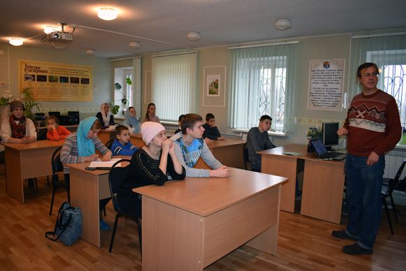Лекция в медицинском колледже