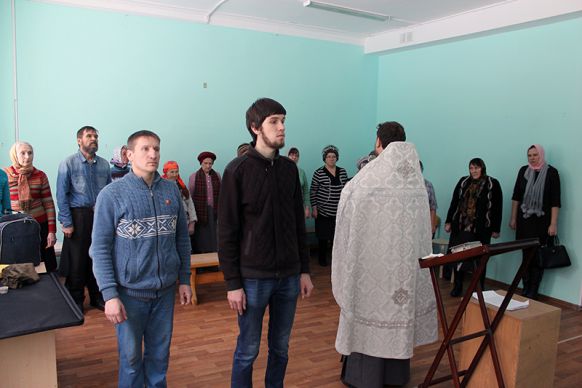 Молебен в сормовском соборе