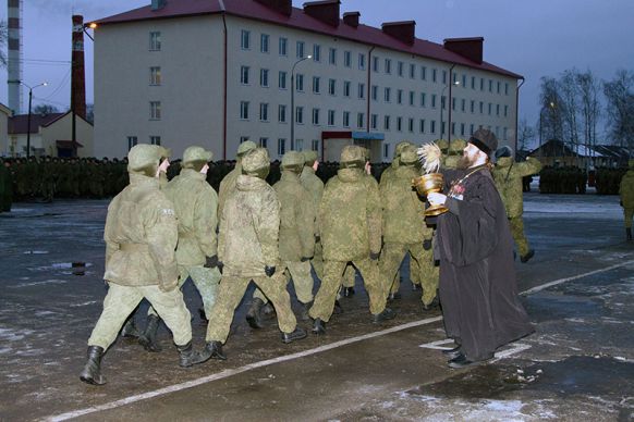 Праздник в воинской части в Сормове