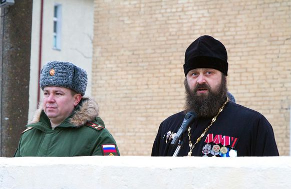 Митинг в воинской части