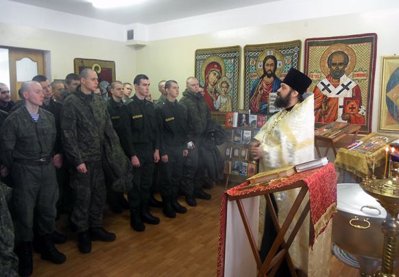 Новый год в воинской части