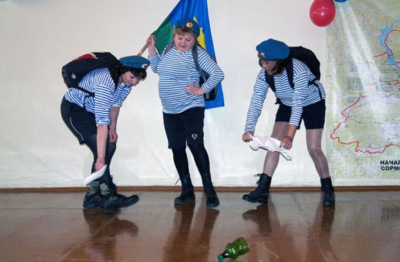 Праздник в военкомате