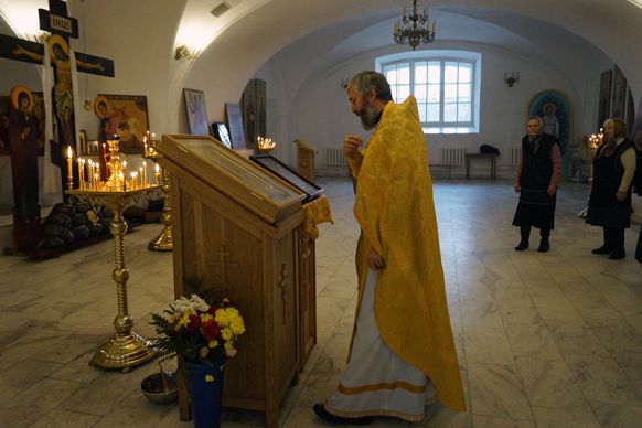икона Петра и Февронии в Сормовском соборе