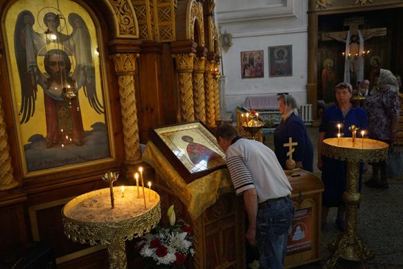 Икона святого Геория в Сормове