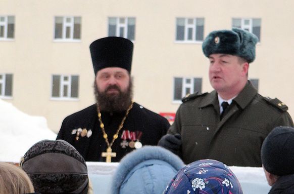 Присяга в воинской части