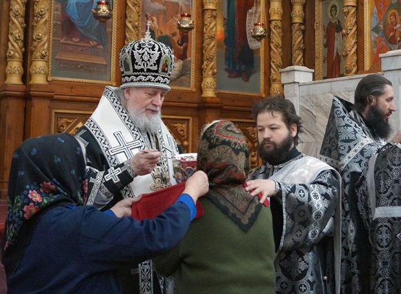 Литургия Преждеосвящённых даров