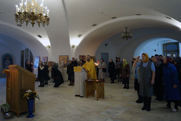 Икона святых Петра и Февронии в Сормовском соборе