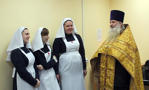 Сёстры милосердия при медицинском колледже