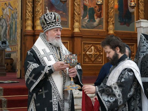 Литургия Преждеосвящённых Даров