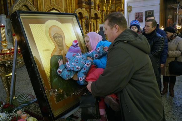 икона блаженной Матроны Московской в сормове