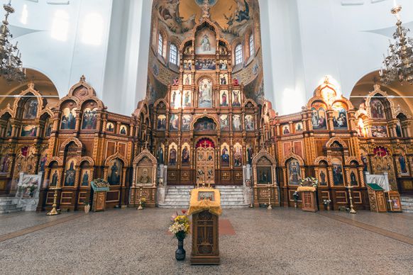 Современная фресковая роспись храмов