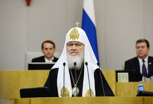 Святейший Патриарх КИРИЛЛ в Государственной Думе Патриарх в парламенте