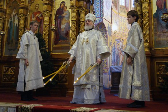 Богослужение в третий день Рождества христова