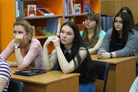 Открытый урок в библиотеке