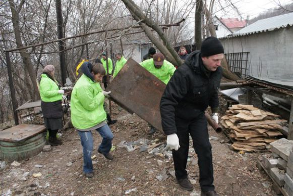 Сормовские волонтёры за работой