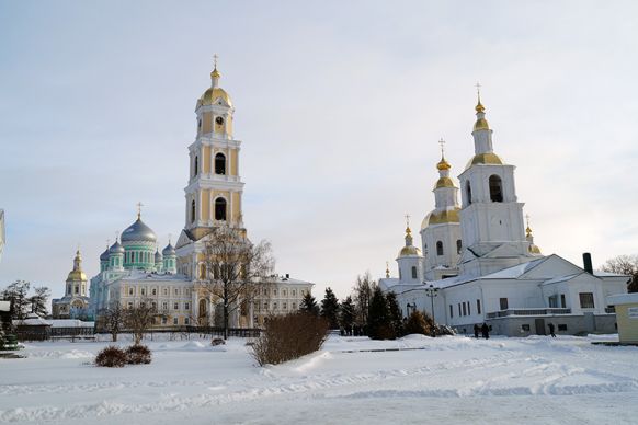 Дивеево зимой