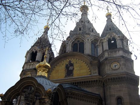 Собор Александра Невского на рю Дарю в Париже