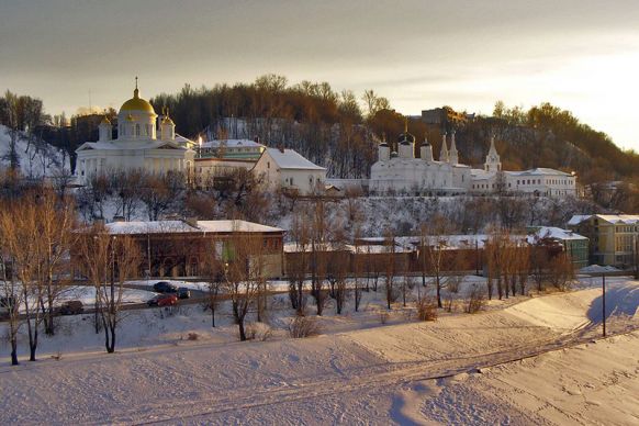 Древний Нижегородский монастырь