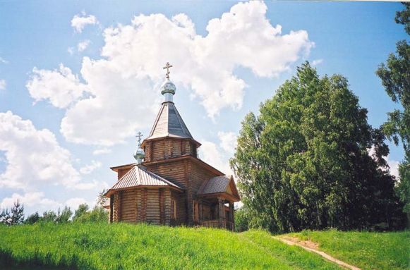 Церковь- часовня на берегу Светлояра